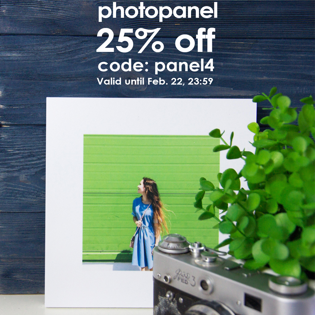 -25% на фотопанелі | Gramofon.ua